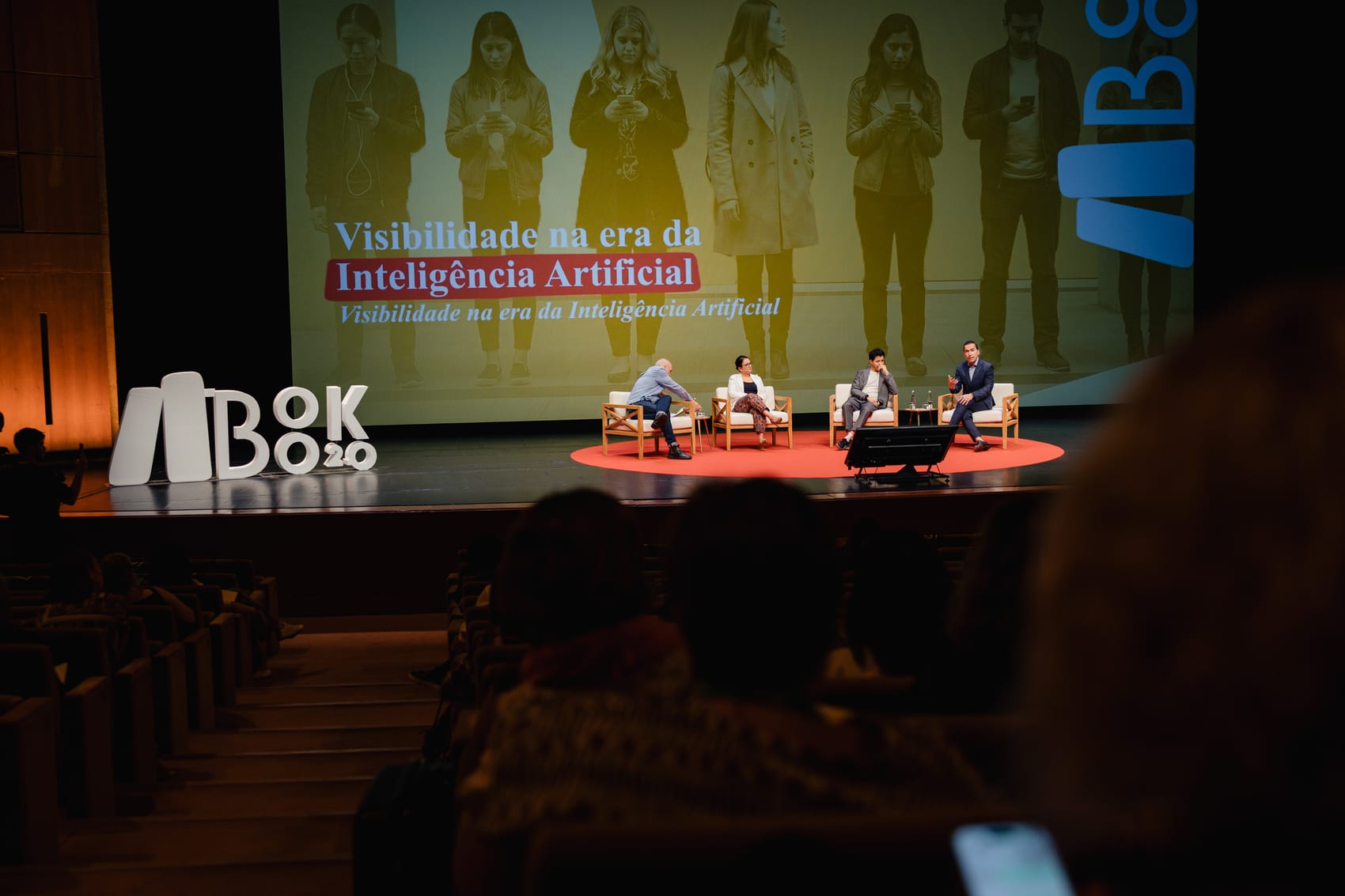 Ani Attamian on the Discoverability in the Age of Artificial Intelligence panel at Book 2.0 in Lisbon
