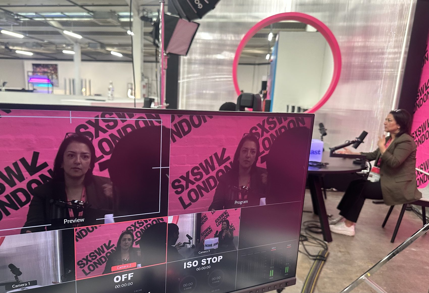 Ani Attamian speaking on AI at SXSW London
